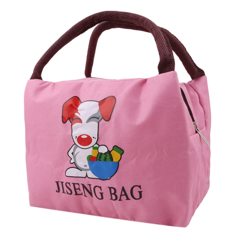 

New Fashion Print Lunch Bag High Quality Large Capacity Lunch Bag Portable School Picnic Lunch Box Bolsa Feminina