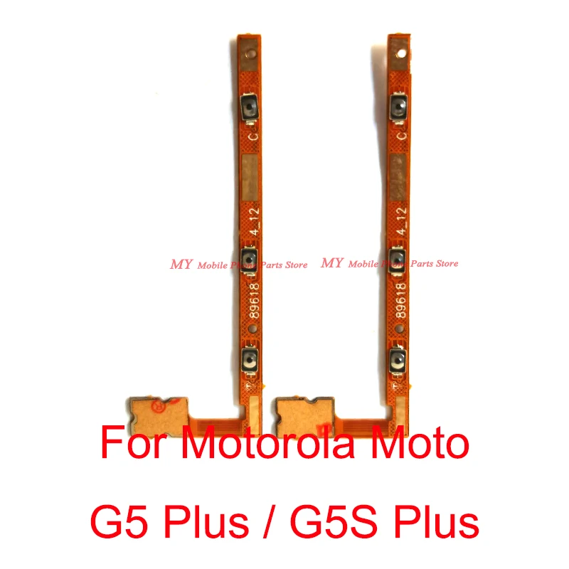 

1-30 PCS Power Volume Side Key Button Flex Cable For Motorola Moto G5 Plus / Moto G5S Plus G5+ Power Volume Switch Button Key