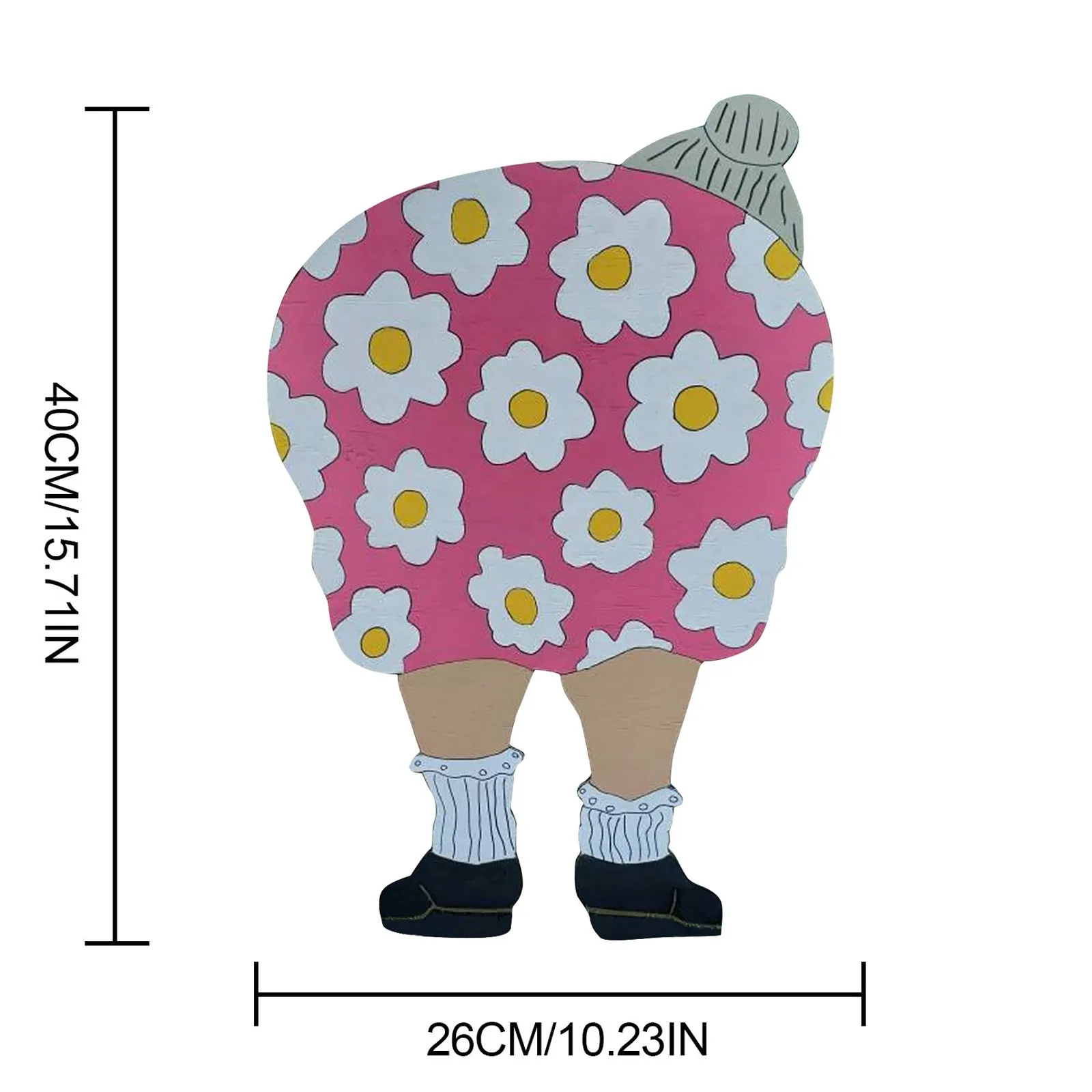 

Old Lady Bending Down Yard Sign Outdoor Lawn Art Summer Decor Yard Garden Decoration Outdoor Jardineria Jardin Decoracion #LR2