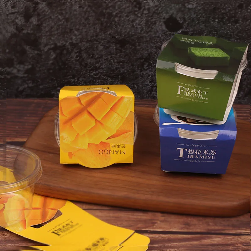 50 шт. Высокое качество Французский пудинг чашка стакан для Тирамису манго молоко