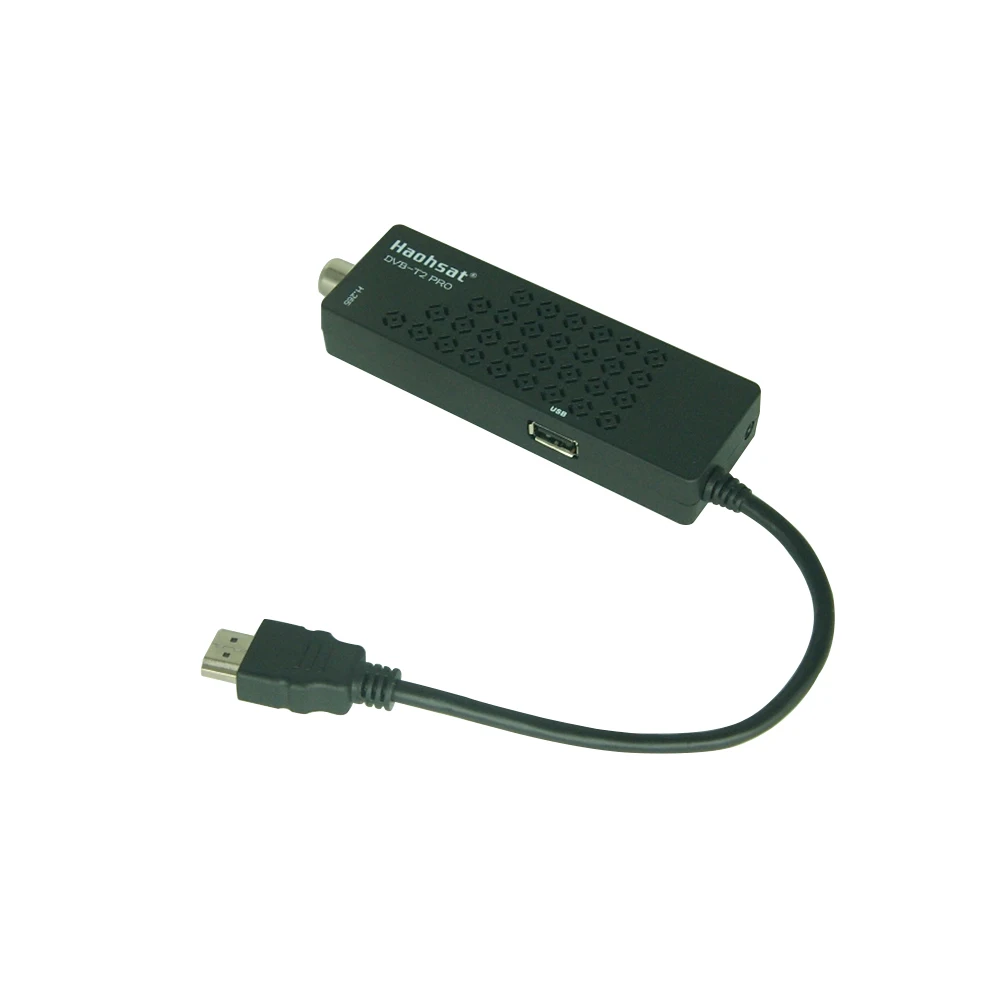 Цифровой наземный декодер Haohsat DVB T2PRO итальянский ресивер TDT H.265 HEVC 10 бит с USB Wi-Fi