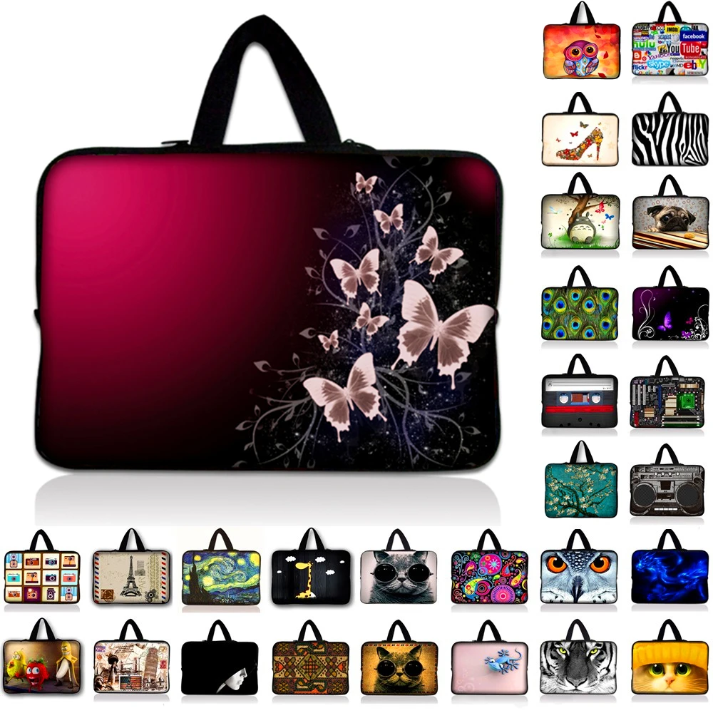 Чехол для ноутбука 7 9 10 1 11 6 13 3 14 4 15 17 дюймов ручка сумка умный чехол Macbook ASUS Acer HP # R |
