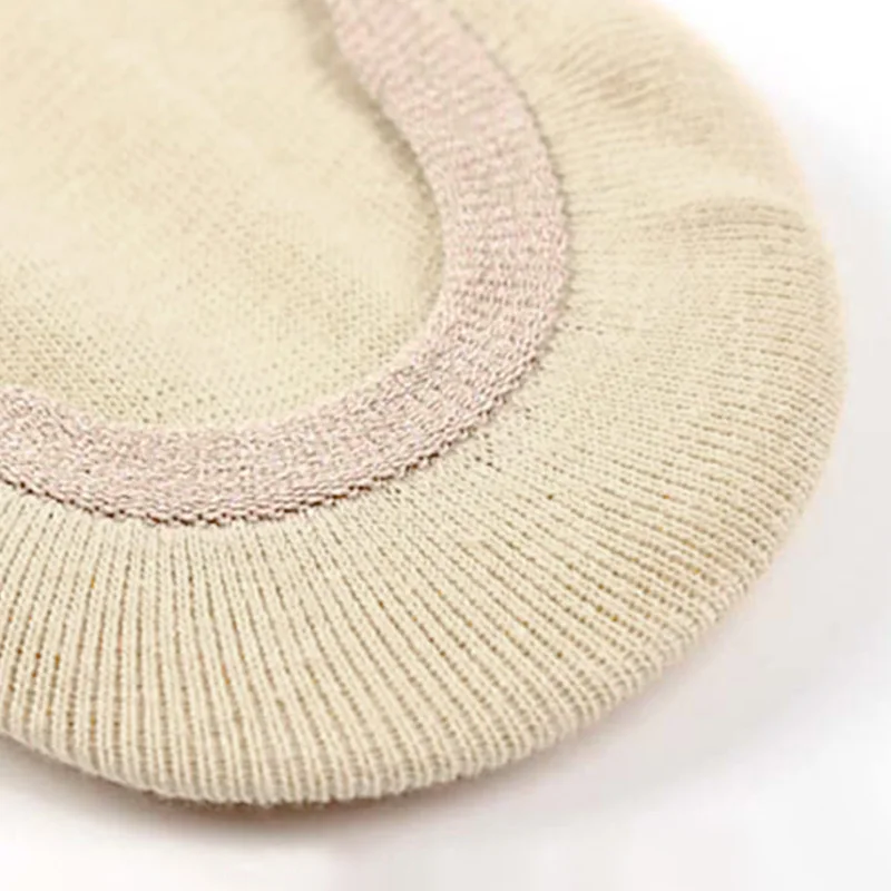 Женские повседневные силиконовые Нескользящие невидимые носки-лодочки милые