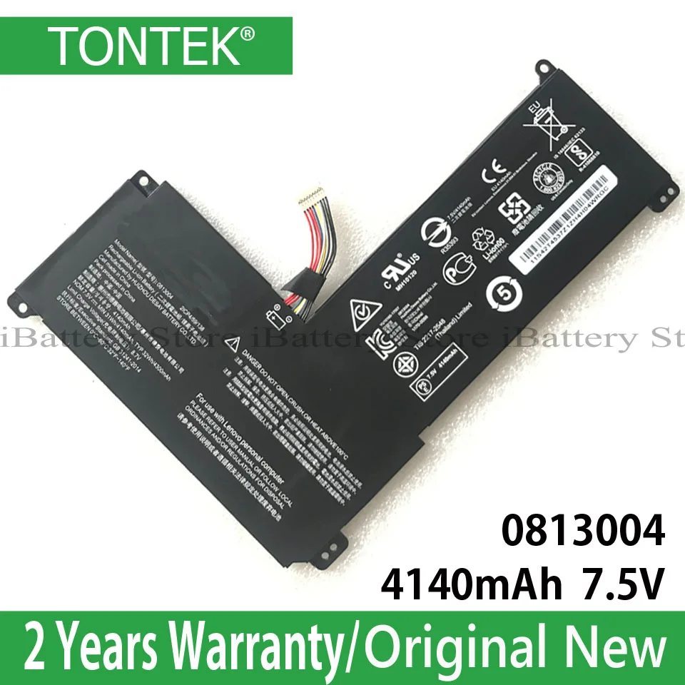 0813004 para Lenovo Bateria Genuína Ideapad 110s-11ibr Série Ne116bw2 5b10m53638 4140 Mah 7.5 v Original Batteria Akku 110 s