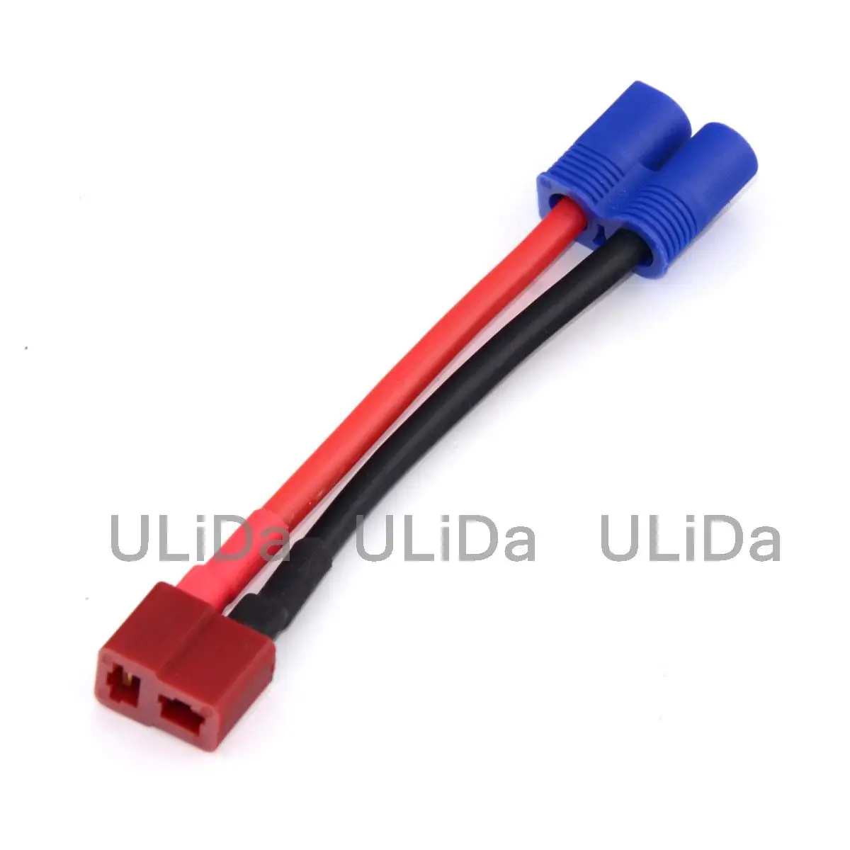 Кабель переходник для зарядки: T Plug Deans Female to EC3 Male LiPo Battery|Детали и аксессуары| |