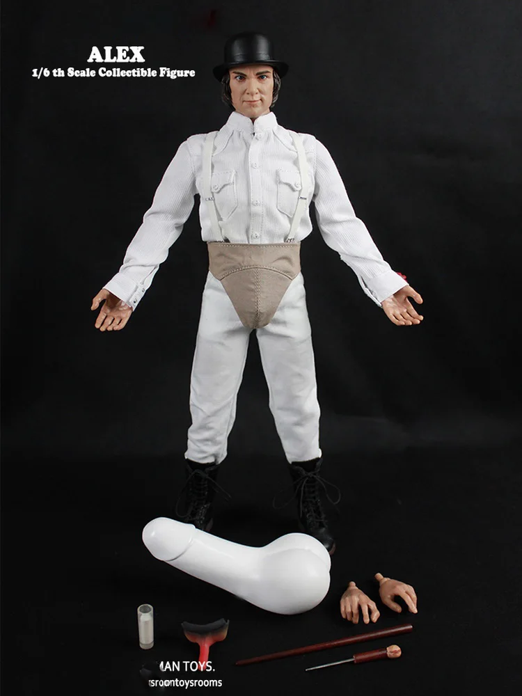 1/6 весы Коллекционная фигурка кукла Малкольм Макдауэлл Заводной оранжевый