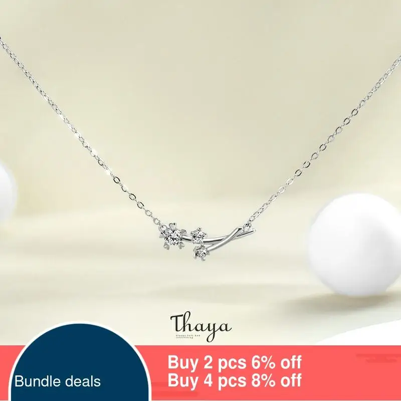 Комплект ювелирных изделий Thaya в виде одуванчика для женщин элегантный комплект