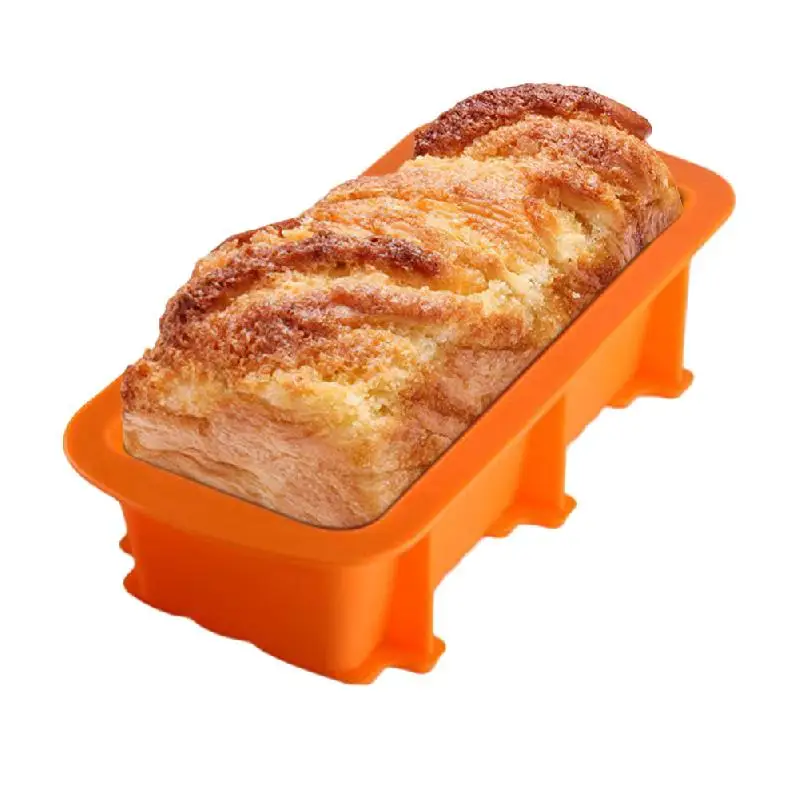 Силиконовая форма для тостов 3D прямоугольная антипригарная Оловянная поднос