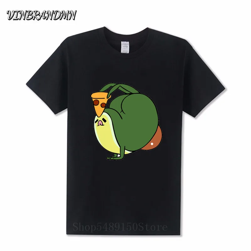 Забавные Рабочая Йога авокадо поедающего пиццу футболка для мужчин Новинка