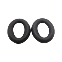 1 pair replacement earphone accessories earpads for sennheiser hd380 gaming headphone protein leather ear cushions