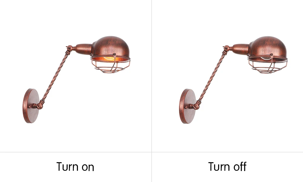 Промышленный ветровой Ретро настенный светильник s индивидуальный Американский