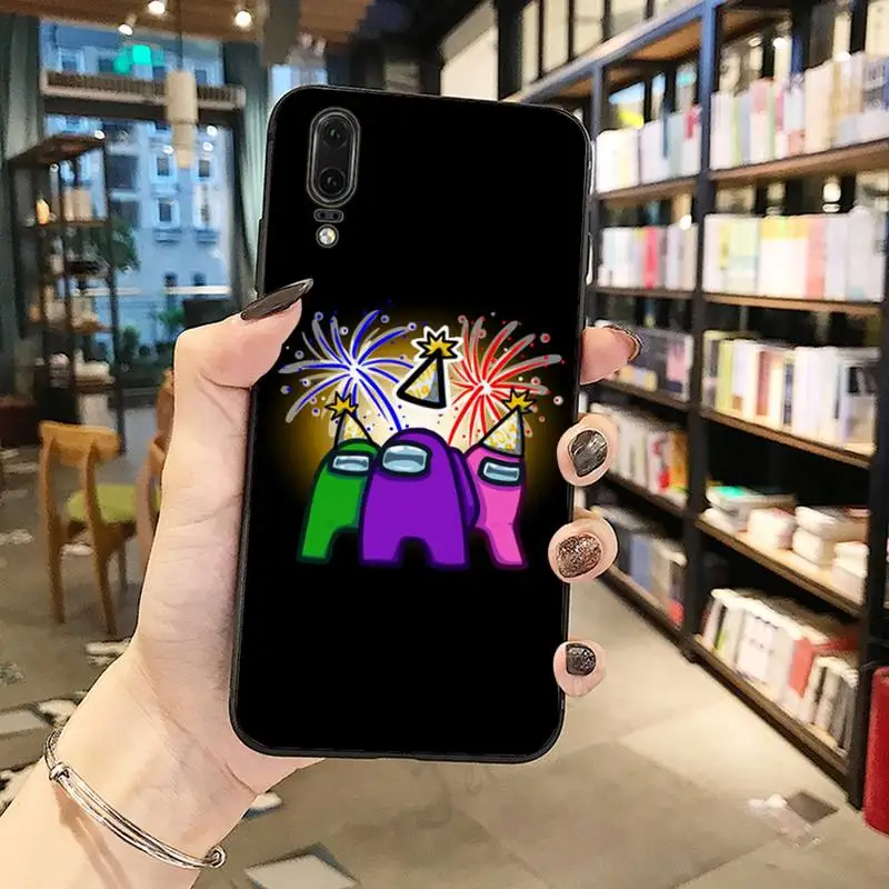

Among Us game Cute astronaut Phone Case For Huawei honor Mate P 10 20 30 40 Pro 10i 9 10 20 8 x Lite