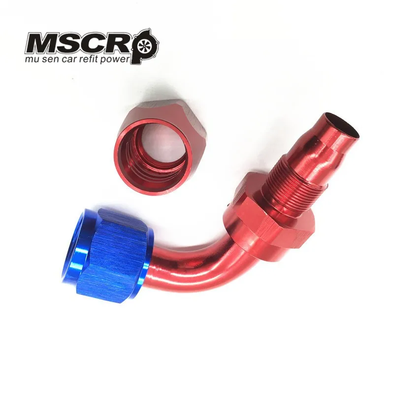 Высокая производительность 10 фитингов AN10 алюминиевые фитинги 90 градусов