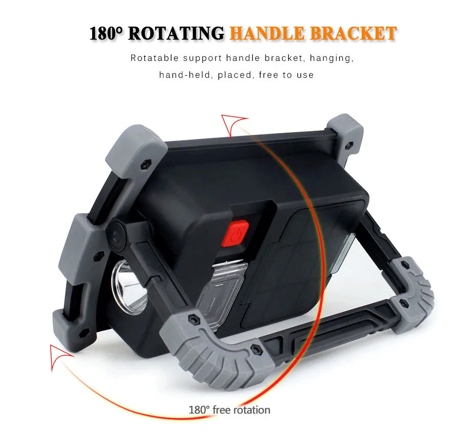 Высокий яркий светодиодный портативный Точечный светильник прожектор 20 Вт