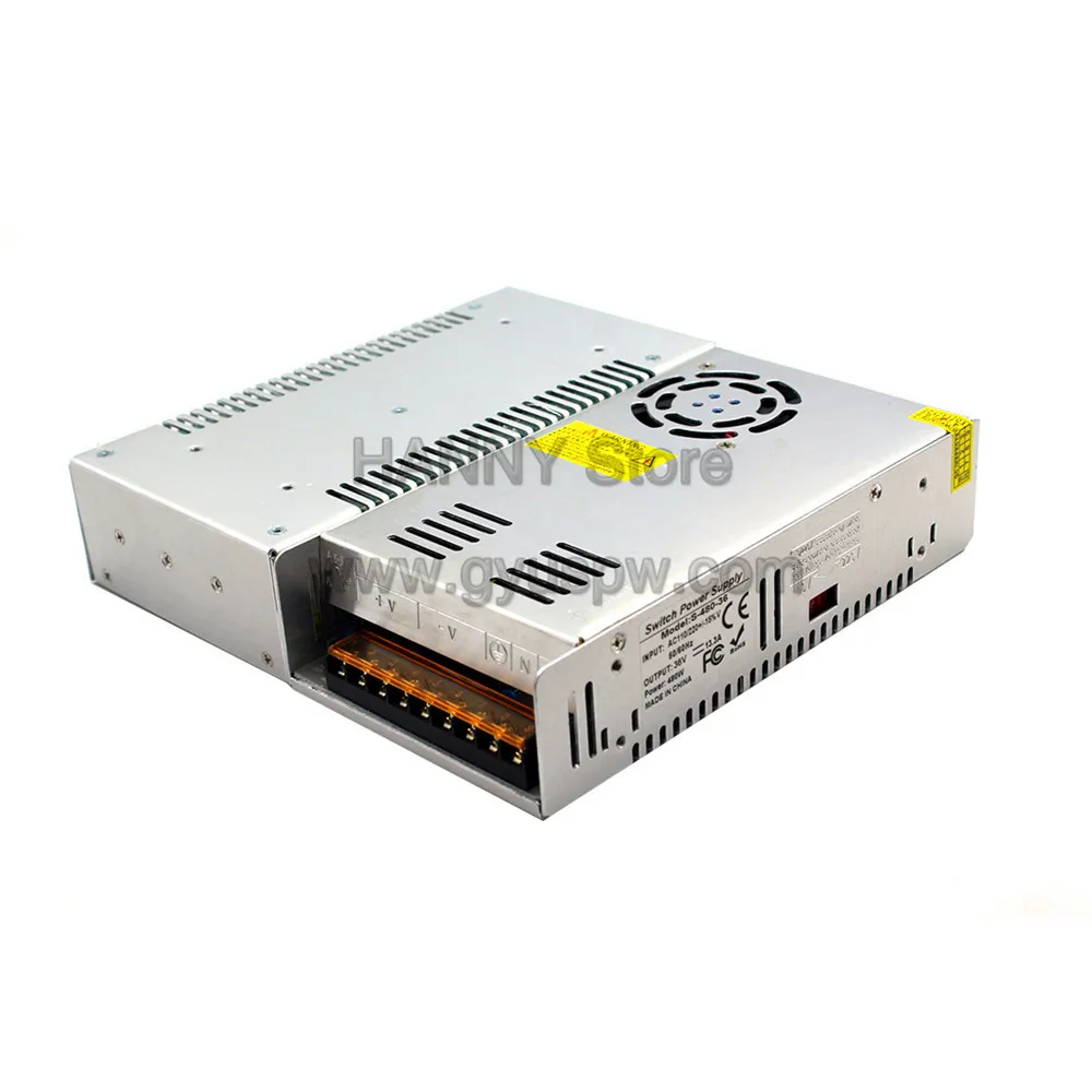 Импульсный источник питания 480 Вт 36 В постоянного тока вход 220 переменного в выход