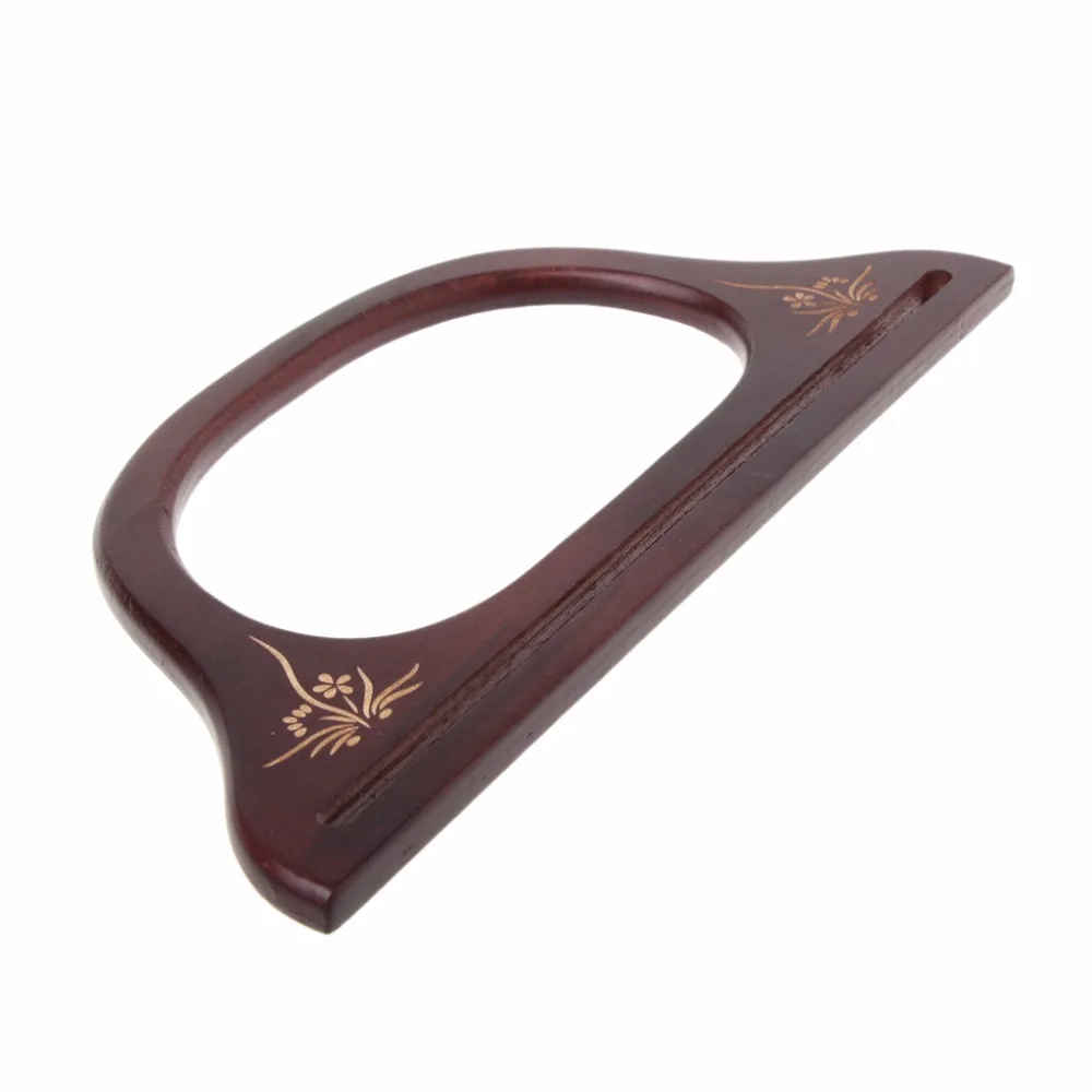 

Handmade Bag Handbag DIY Bags Purse Handle Handcraft Supplies Solid Wood Handle Wooden Handle