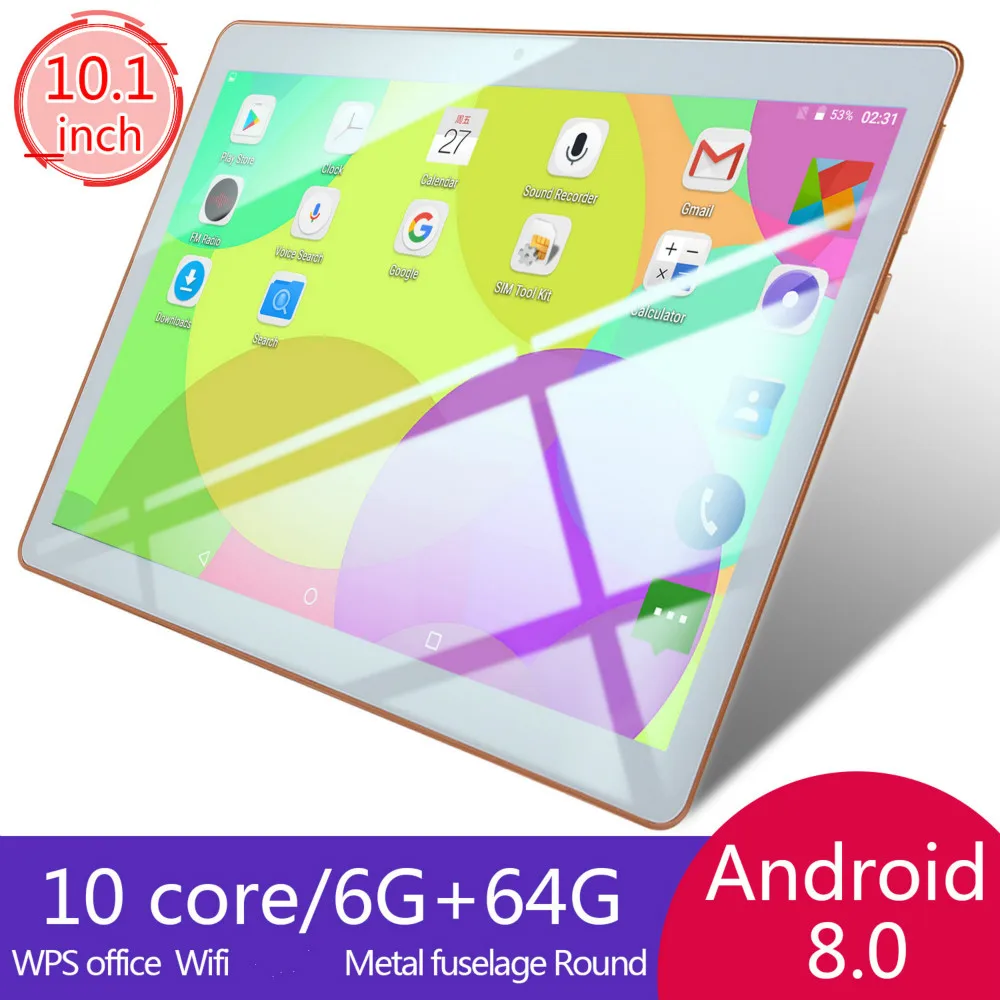 2021 Горячее предложение 10 дюймов Android 8 0 планшет двойная sim карта двойной режим