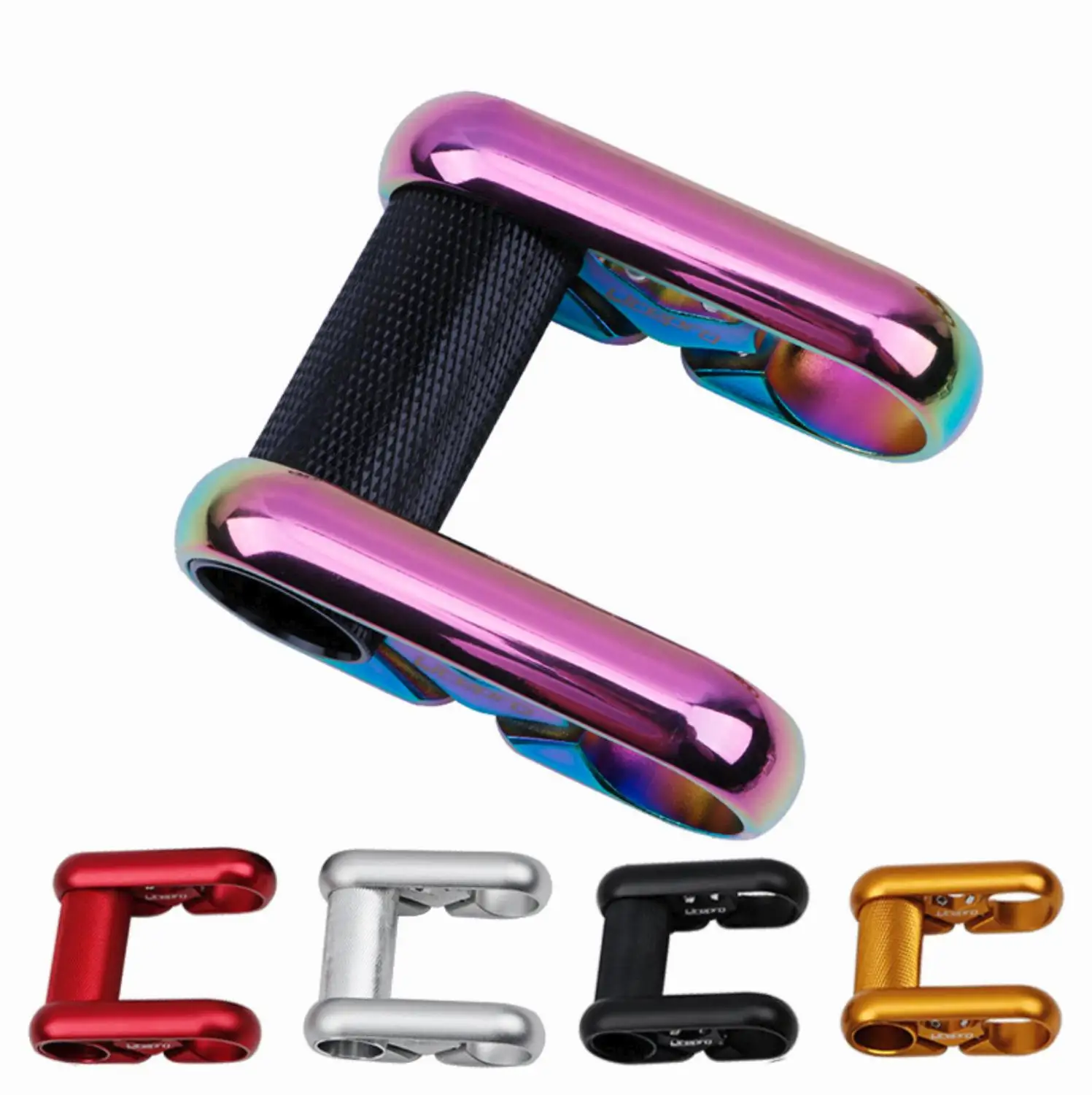 

Bicycle Double Handlebar Stem Ultralight Weight Modified Folding Bike Alu Alloy 25.4mm Straight Handlebar Bicycle Accessories