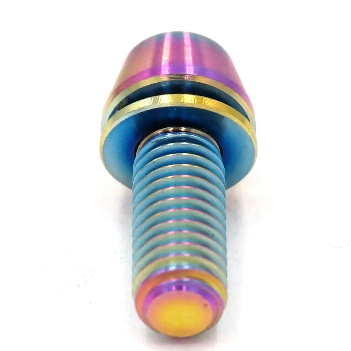 Болты с шестигранной головкой и конической для велосипеда 4 М6x16 мм цветные TC4 GR5 из