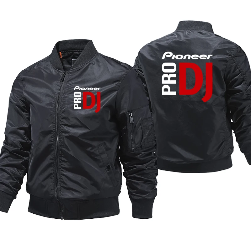 

Pioneer Pro DJ Windbreaker Pilot Coat Men's Bomber Jacket 2022 Male Clothes Streetwear Ma-1 Flight Pilot Air Coats Plus Size 5XL