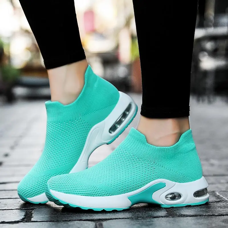 

Sneakers Women Sport Running Shoes Sports Running-Shoes Non-Leather Casual Shock Absorption Red Vintage New Tenes Mascolino Bot