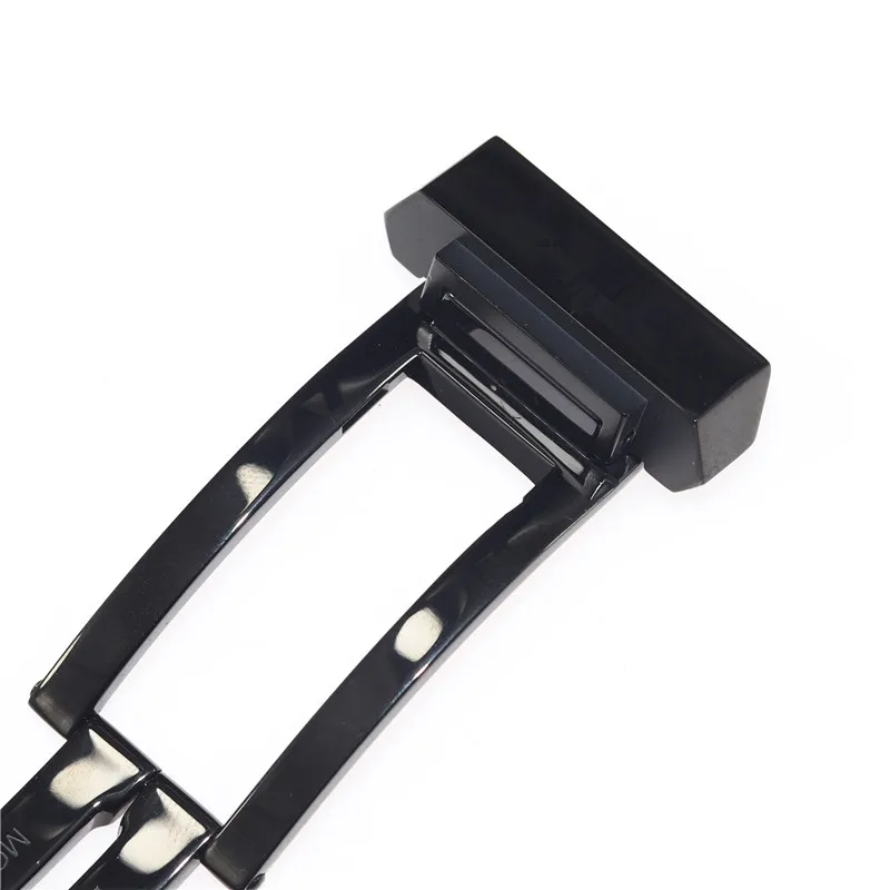 for Breitlin g Classic 1884 18 20 mm Men's Rubber Silicone Strap Silver Stainless Steel titanium Buckle Replacement clasp