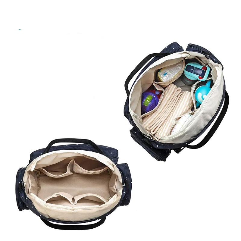 Новая сумка для подгузников мам с пеленальным подкладом брендовая Большая