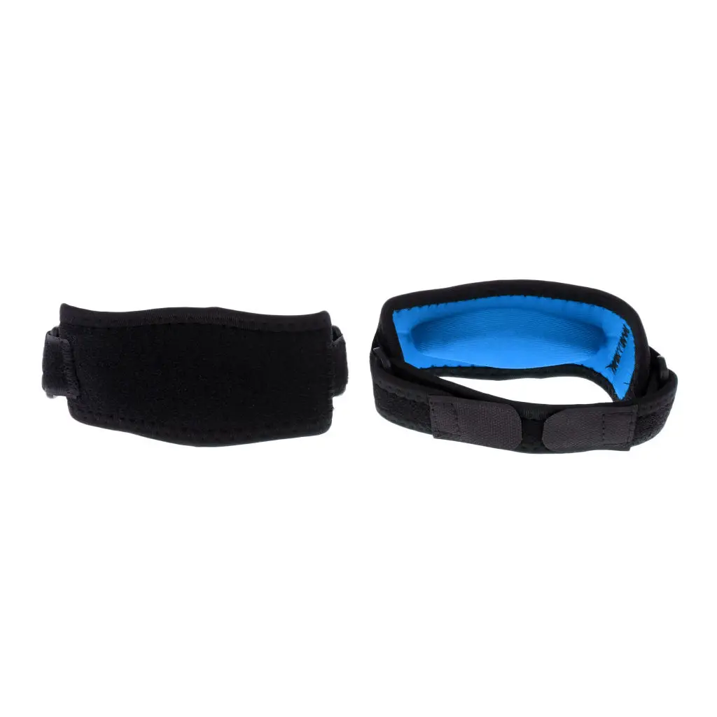 

1 Pair Elbow Support Strap Wrap Band - Neoprene Brace with Compression Pad - Tennis Golfers Elbow Rowing Wrist Sweatband