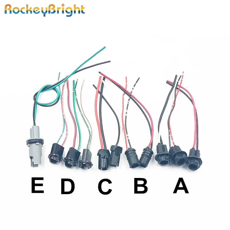 Rockeybright 30 50 шт. T10 194 168 светодиодная лампочка гнездо инструмент кластер тормоз