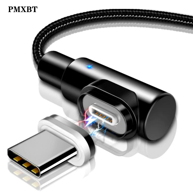 Магнитный кабель 3A Micro USB Type C Lighting для iphone XS Huawei honor 9X быстрая зарядка магнитное