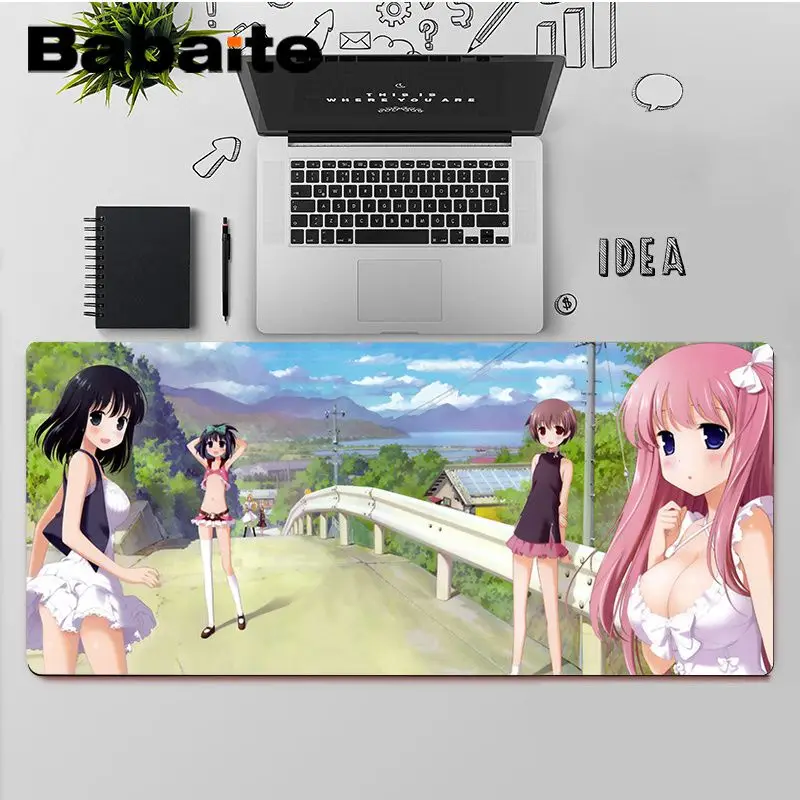 

Babaite High Quality momoko suou Silicone large small Pad to Mouse Game Rubber Computer Gaming mousepad