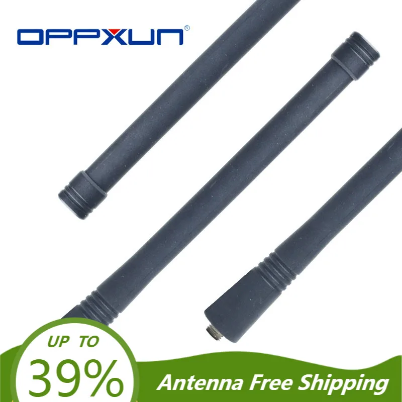 

OPPXUN VHF Stubby Radio Ham Antenna 146-174MHZ for Motorola GP300 HT1250 HT750 CT450 GP88