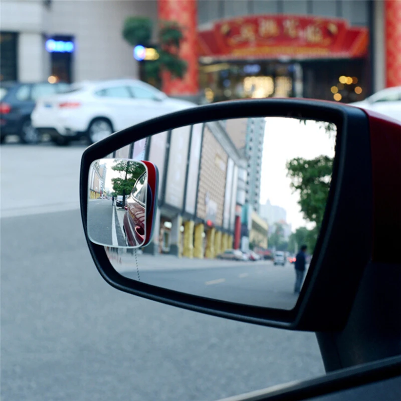 

New 1Pcs Universal Auto Car 360 Degree Wide Angle Convex Rear Side View Blind Spot Mirror