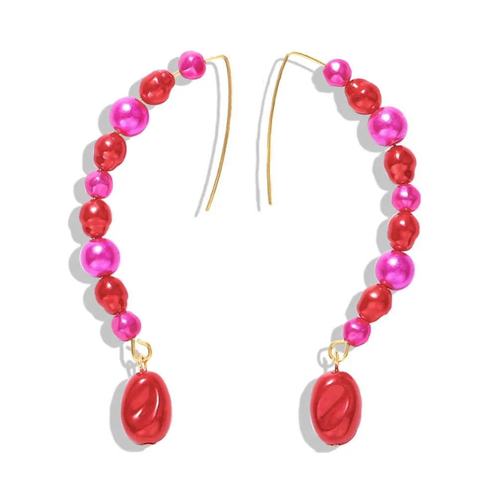 Miwens Bauble Bar Роскошные Жемчужные Серьги-кольца для женщин 31 тип очаровательный с жемчугом эффектные круглые серьги вечерние висячие украшения макси