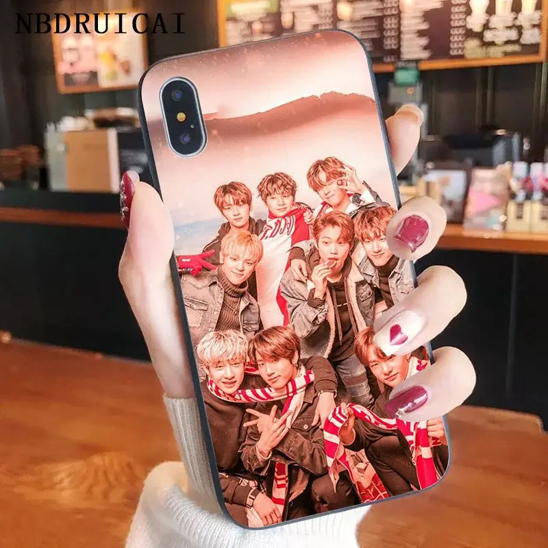 

NBDRUICAI Stray Kids High Quality Phone Case for iPhone 11 pro XS MAX 8 7 6 6S Plus X 5 5S SE XR case