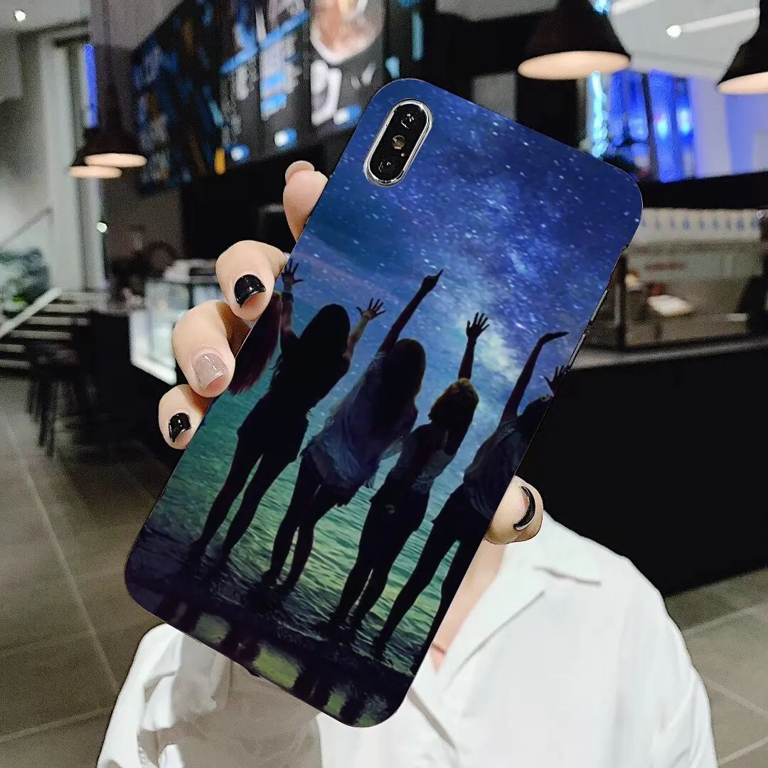 Силиконовый чехол для телефона девочек iPhone 11 Pro 4 4S 5 5S SE 5C 6 6S 7 8 X XR XS Plus Max For iPod Touch |