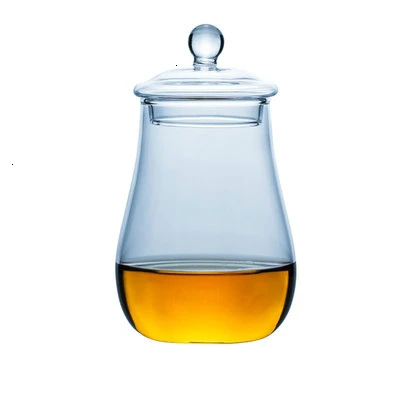 IOS Glass With Lid ISO международный стандарт шотландский стакан для виски с крышкой для путешествий портативный Copita Nosing Rocks стекло es стакан для виски чашки для вина - Цвет: IOS Glass With Lid