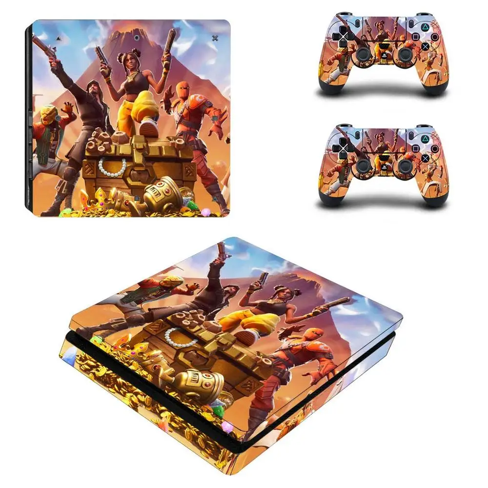 P4SQB0385 Новая игра PS4 тонкая наклейка s Play station 4 кожа Наклейка Обложка для playstation 4 PS4 Slim Consol& контроллер Скины Виниловые - Цвет: P4SQB0385
