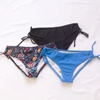 Женское бикини с цветочным принтом, модель 2022 года