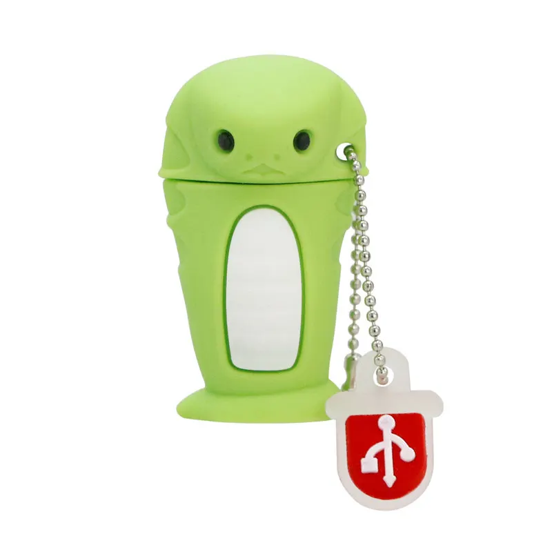 Snake Милый Китайский Зодиак Usb флеш-накопитель 4GB 8GB Memoria Usb 16GB флеш-накопитель 32GB милые животные Свинья обезьяна флеш-накопитель 128GB флэш-диск - Цвет: Snake
