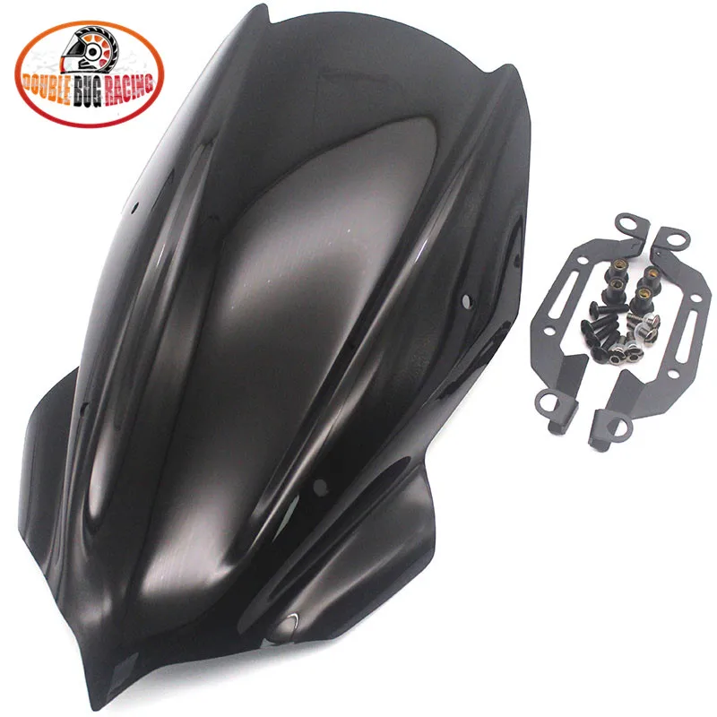 Для Кавасаки Z250 Z400 Z-250 Z-400 Z 250 Z 400 с двойными пузырьками, спортивный дефлектор ветрового стекла, козырек