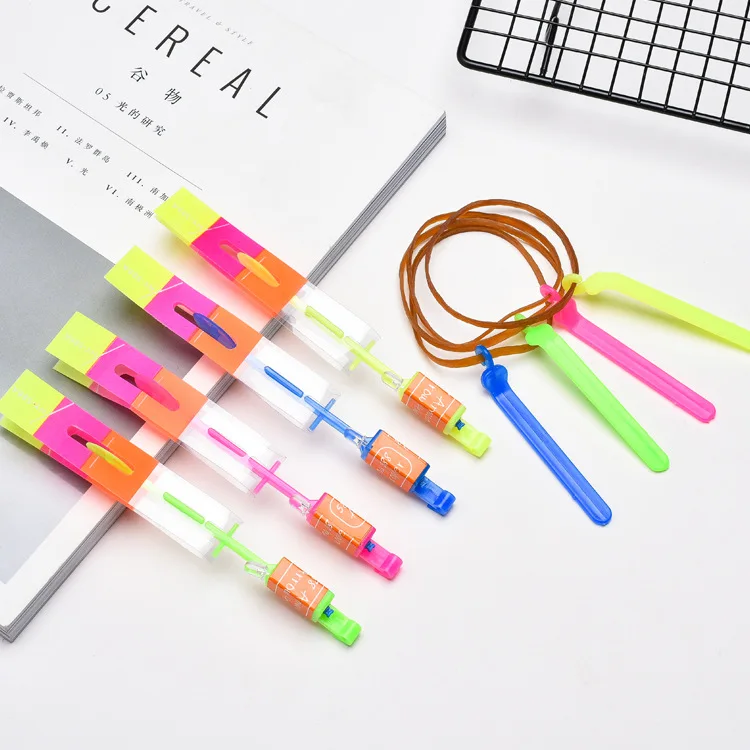 

[Ready to Ship!] 5Pcs Flying Toy Led Toys Small Rocket Sling Shot Toys Luminous Toys Novelty Toys Light Up Toys