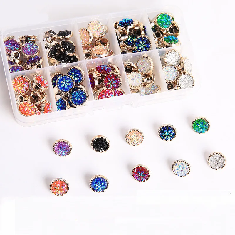 100 шт. декоративные круглые пуговицы для свитера кардигана|Пуговицы| |