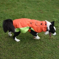 winter coats for dogs thickened reflective windproof waterproof design dog cold life jacket fleece vest apparel for pet