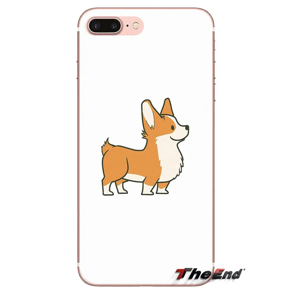 Мешок TPU чехол с милым мультипликационным принтом спальный корги Мопс для huawei Honor