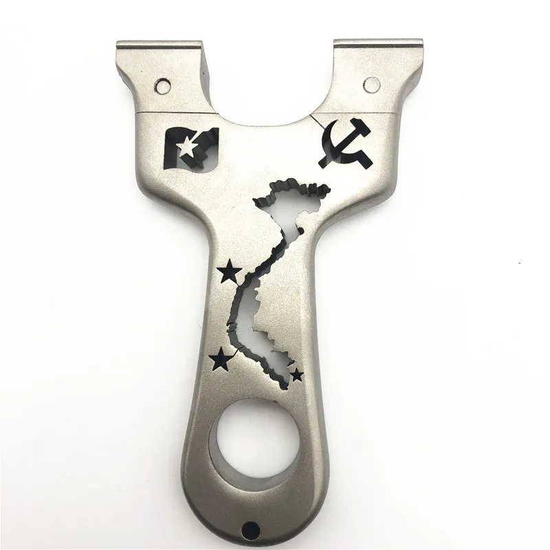 Охота Slingshot катапульты для 304 нержавеющей стали с профессиональной плоской