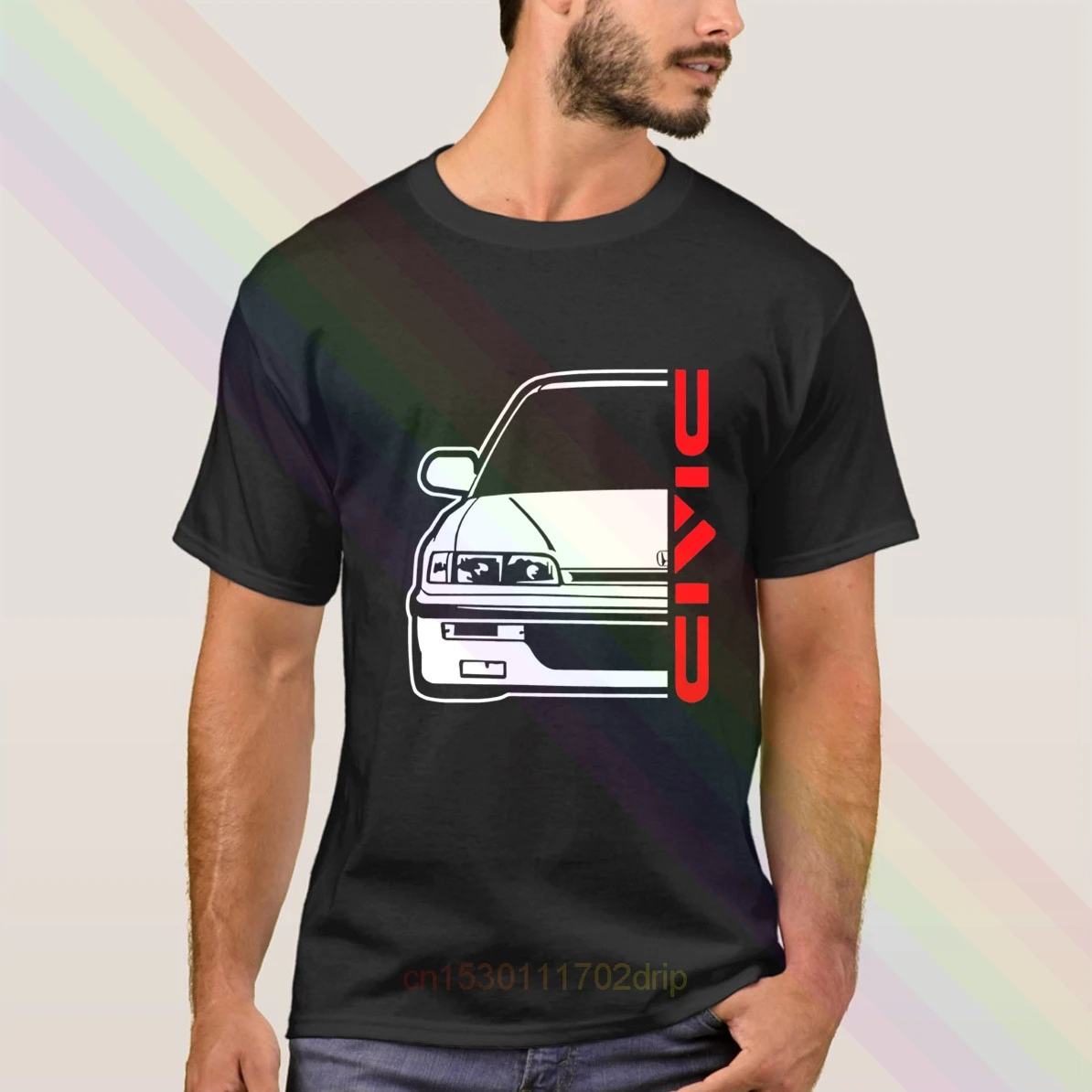 Honda Civic Ex футболка с изображением автомобиля 2020 Новейшая летняя мужская коротким