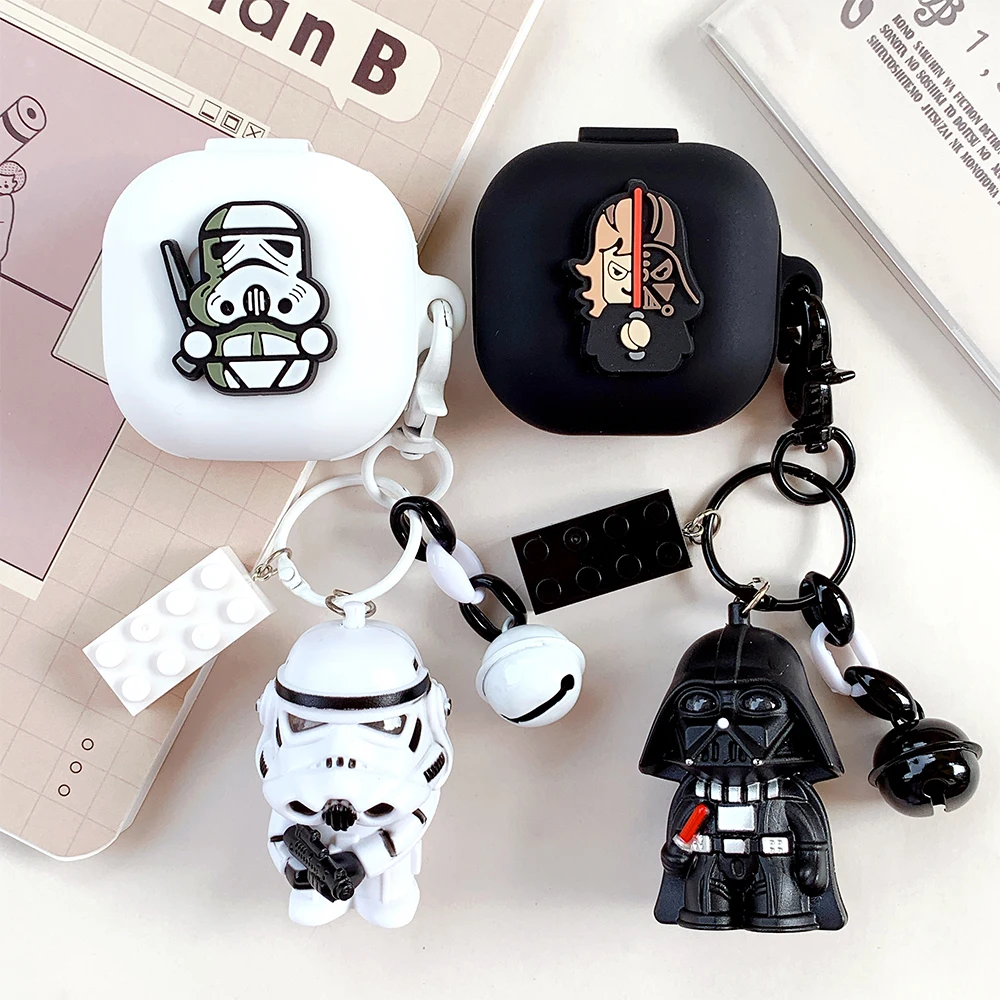 

Cool Cartoon Earphone Cover for Samsung Galaxy Buds Live / Buds Pro Case Bluetooth Headset Silicone Case Wireless Headphone Box