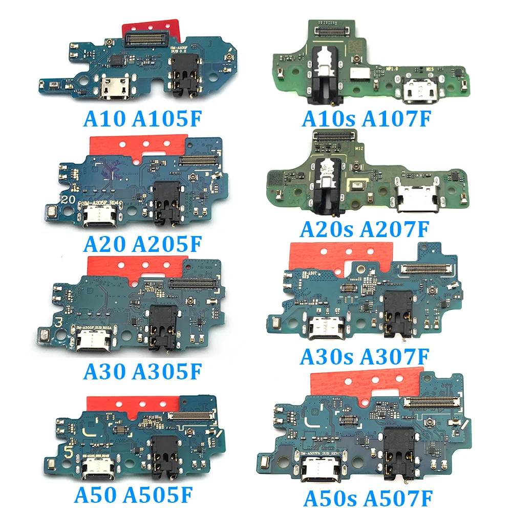 

10pcs, Charging Port Connector Board Parts Flex For Samsung Galaxy A10 A12 A20 A30 A40 A50 A60 A70 A10S A20S A21S A30S A50S A70S