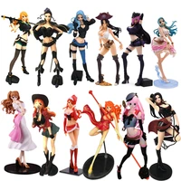 anime one piece cool nami nico robin action figure straw hat crew 20th anniversary pvc collectible model toy christmas gift